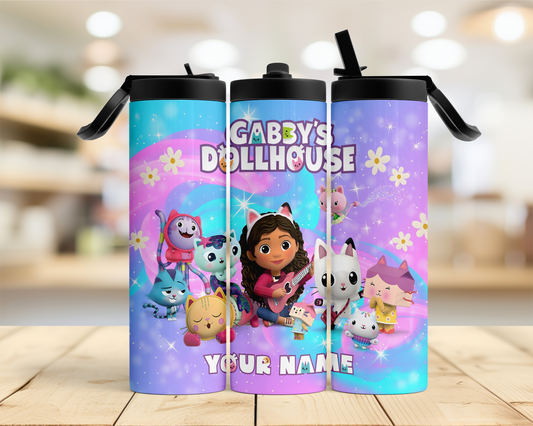 Gabby's Dollhouse Purple 20oz Tumbler