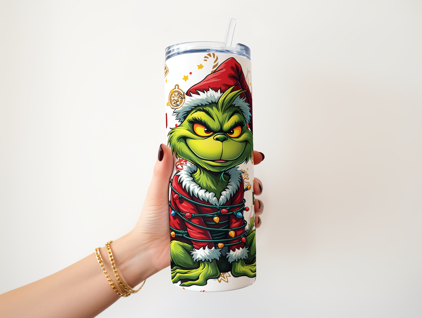 Grinch Feeling Fine 20oz Tumbler