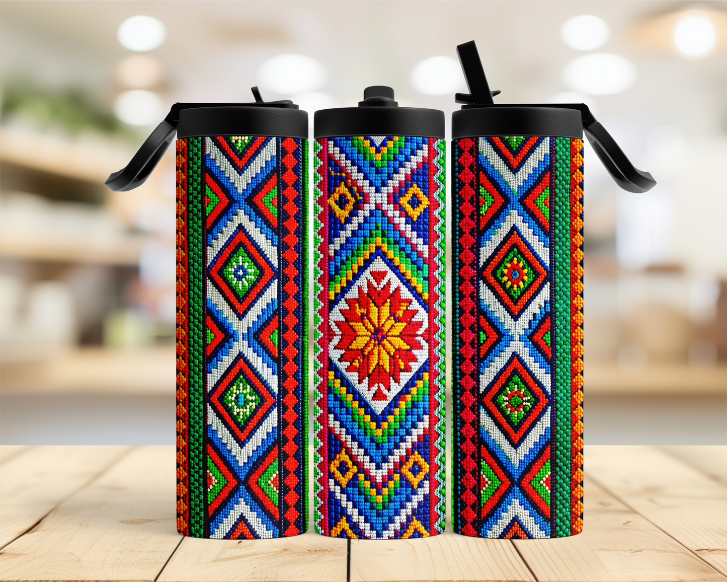Huichol Design 20oz Tumbler