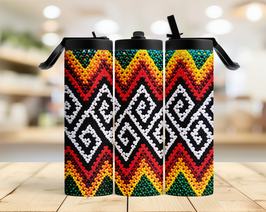 Huni Kuin Design 20oz Tumbler