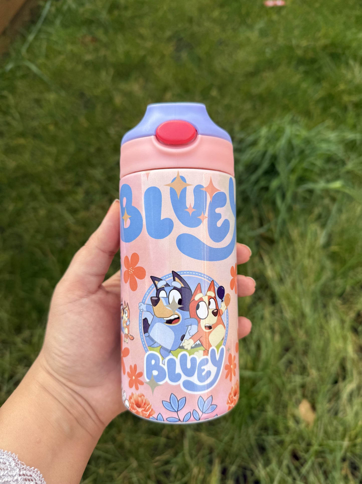 Bluey Children's Tumbler (Pink)