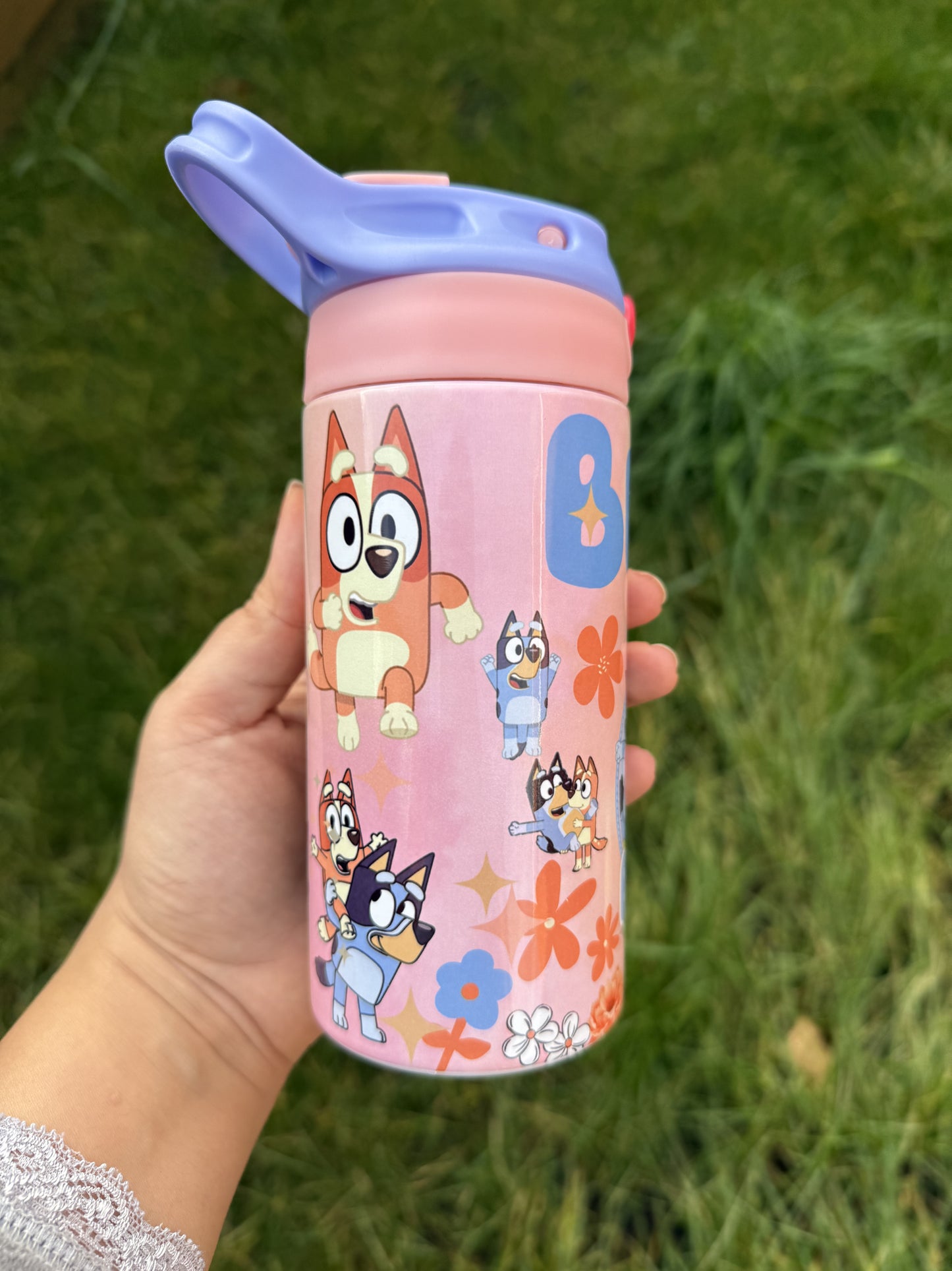 Bluey Children's Tumbler (Pink)