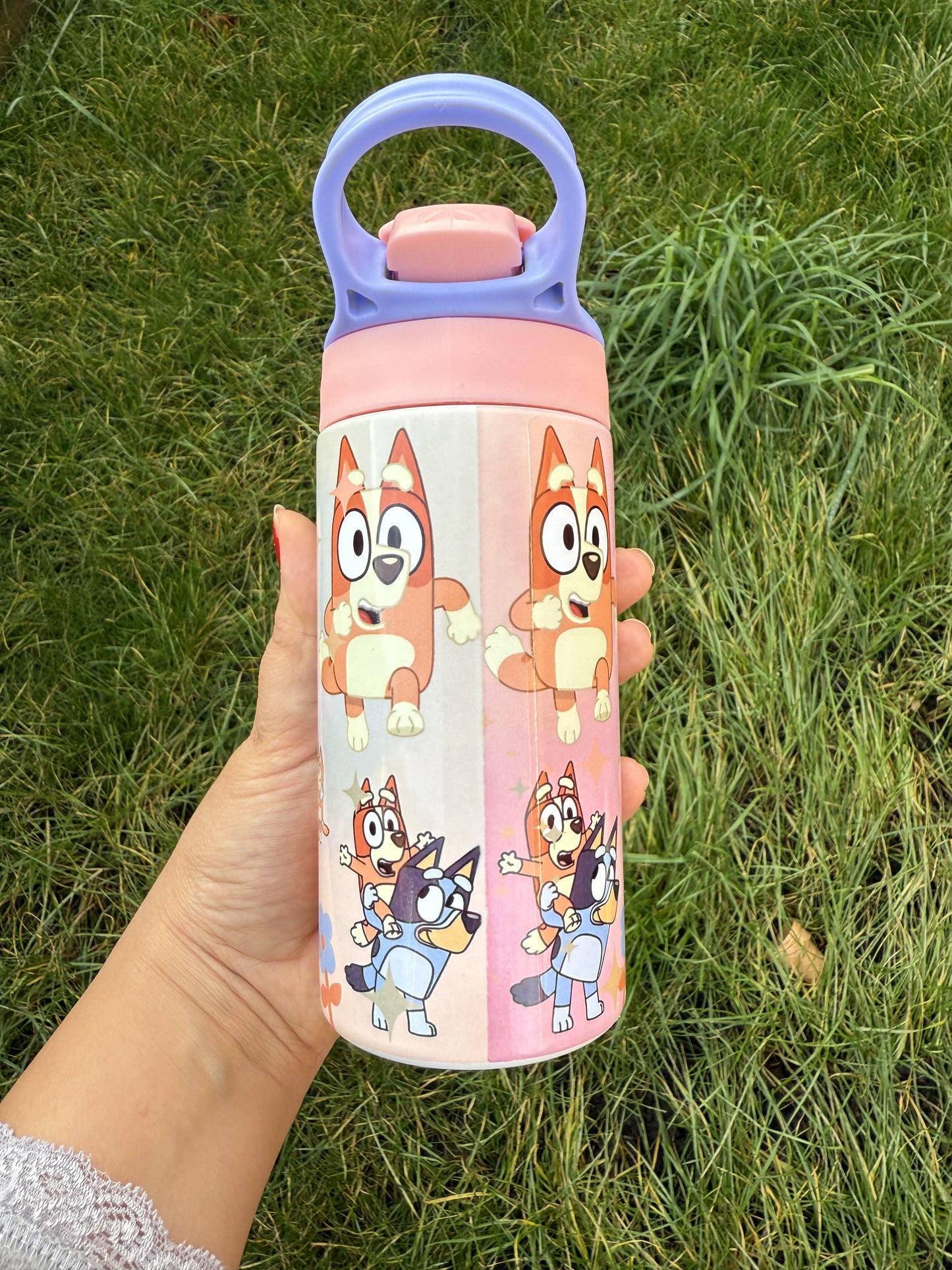 Bluey Children's Tumbler (Pink)