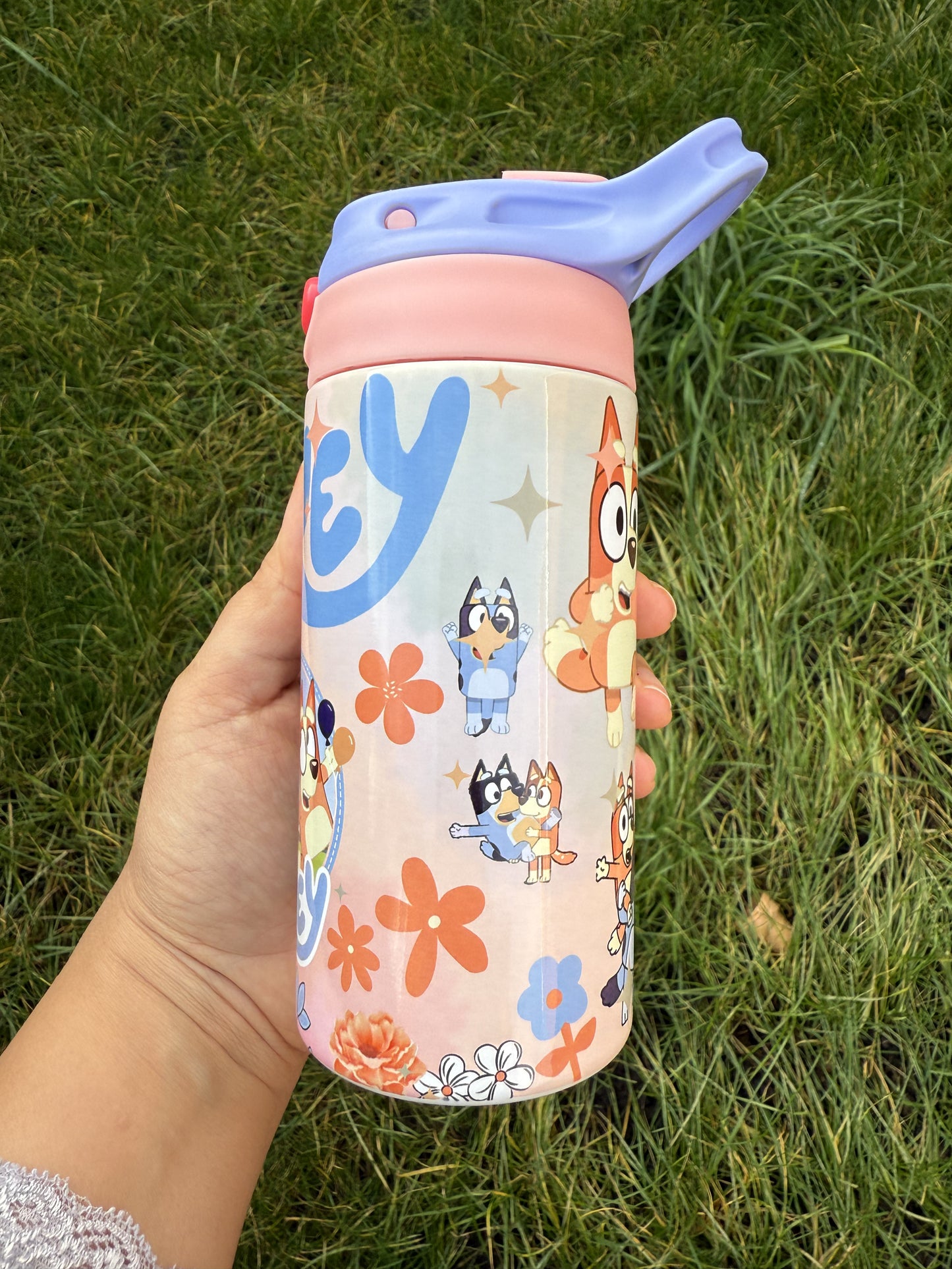 Bluey Children's Tumbler (Pink)