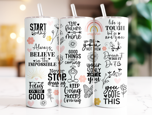 Inspirational Tumbler