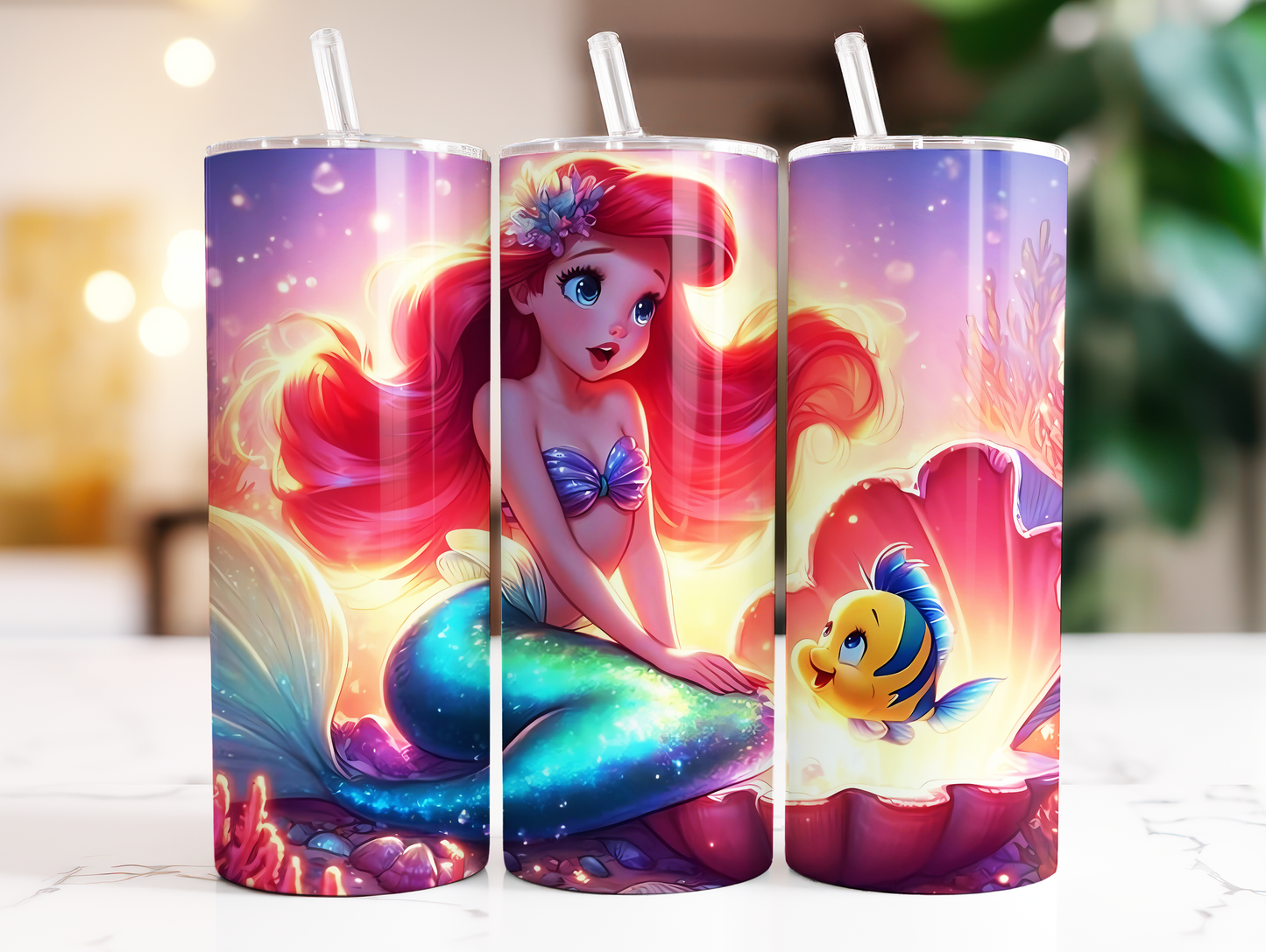 Vibrant Mermaid Tumbler