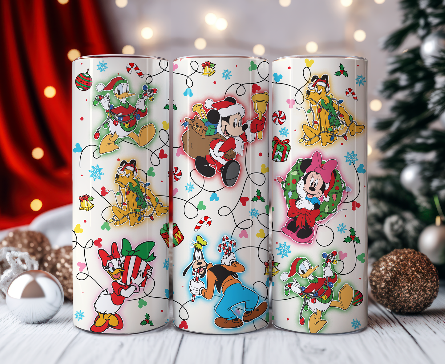 Mickey Mouse Christmas Tumbler