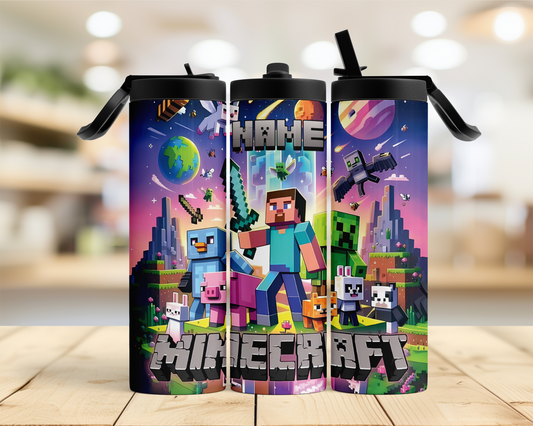 Minecraft 1 Personalised 20oz Tumbler