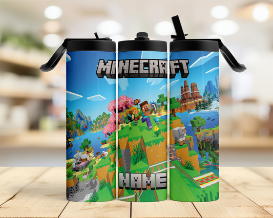 Minecraft 3 Personalised 20oz Tumbler
