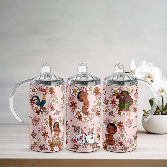 Moana Pink Sippy Tumbler