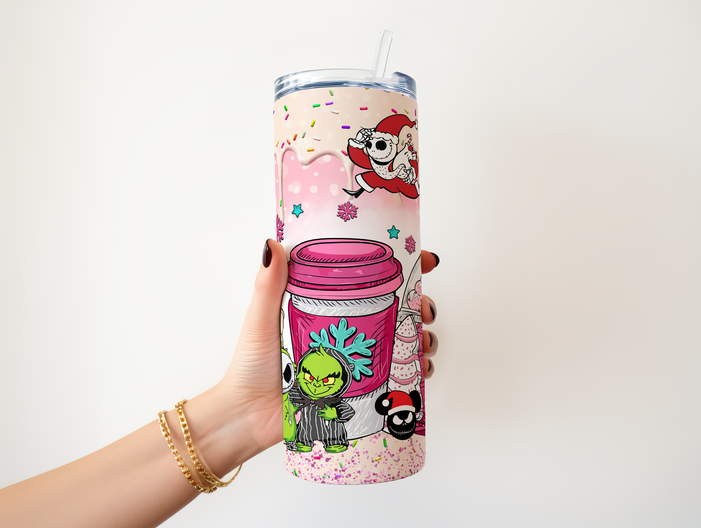 Nightmare Before Christmas Tumbler