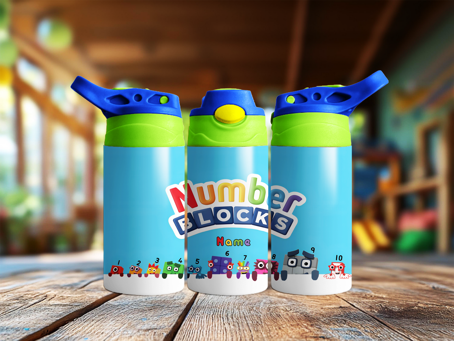 Number Blocks 12oz Tumbler