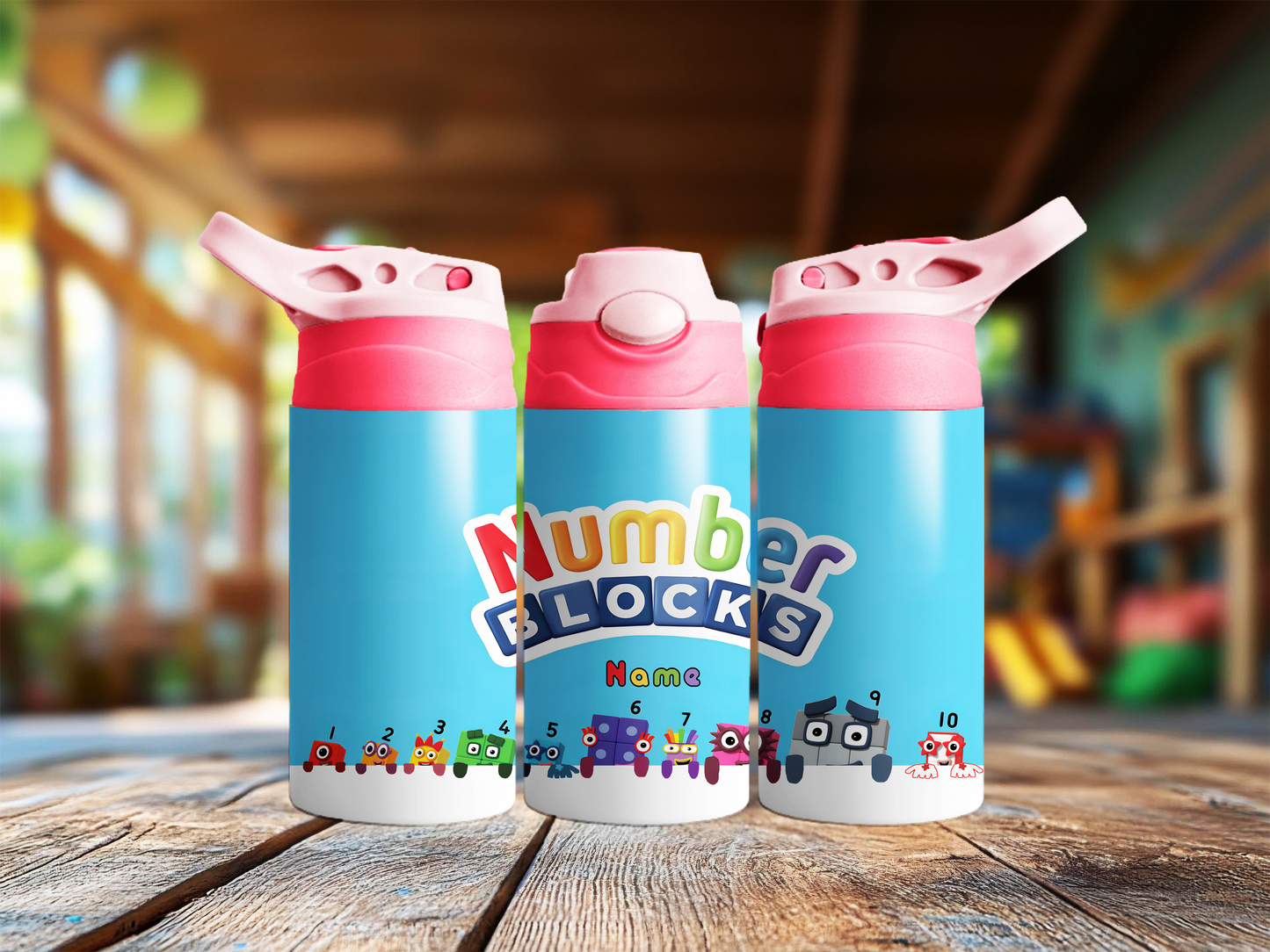 Number Blocks 12oz Tumbler