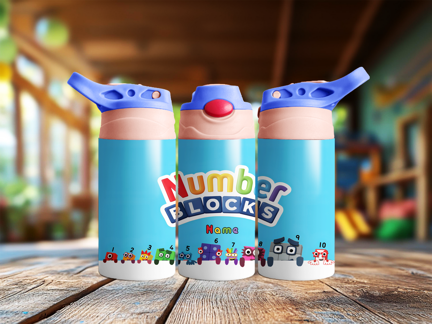 Number Blocks 12oz Tumbler