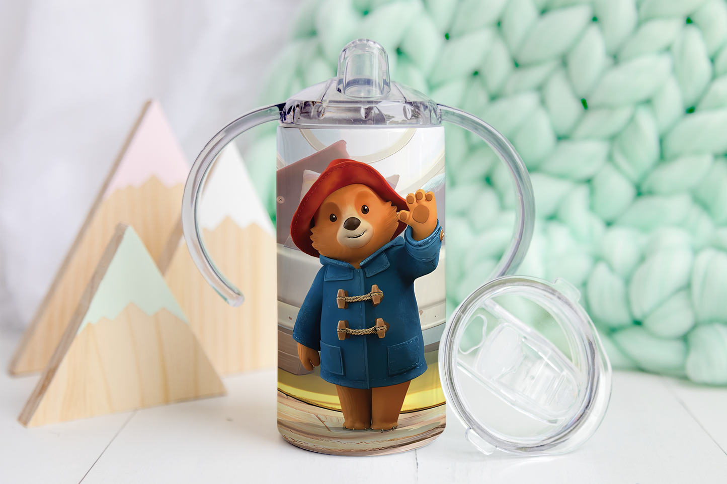 Paddington Bear Room Personalised Sippy Tumbler