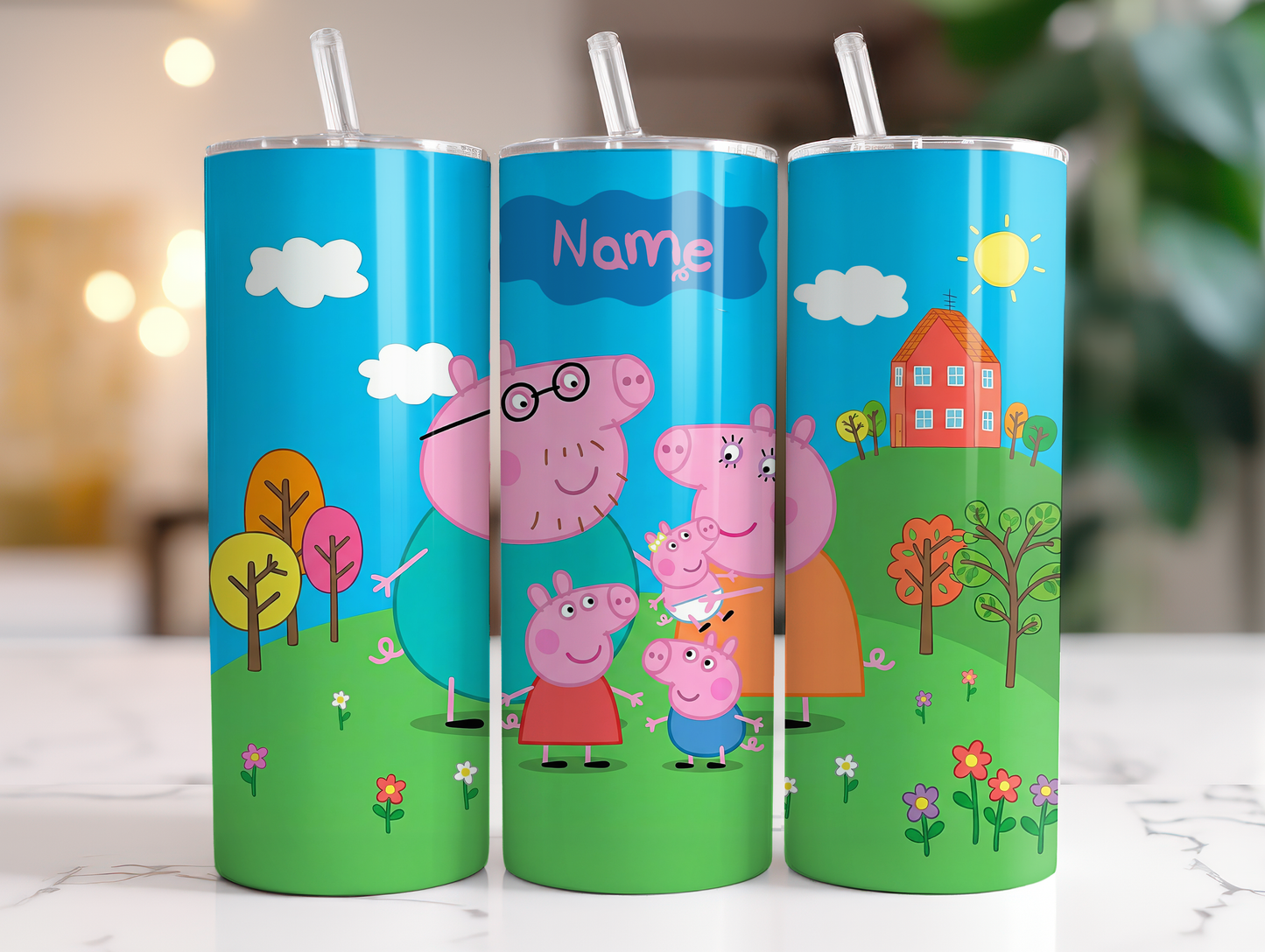 Peppa Pig & Family 20oz Tumbler