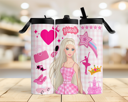 Princess Doll Sports Tumbler
