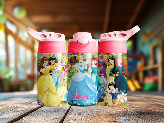 Princesses Personalised Children's Tumbler