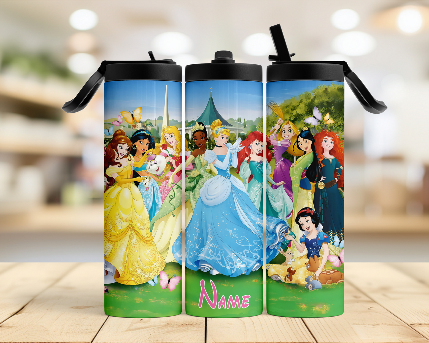Princesses Personalised 20oz Tumbler