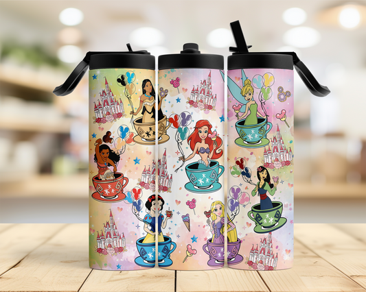 Princesses Teacup Sports Tumbler