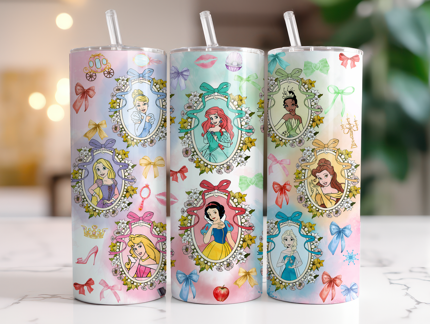 Princesses Framed 20oz Tumbler