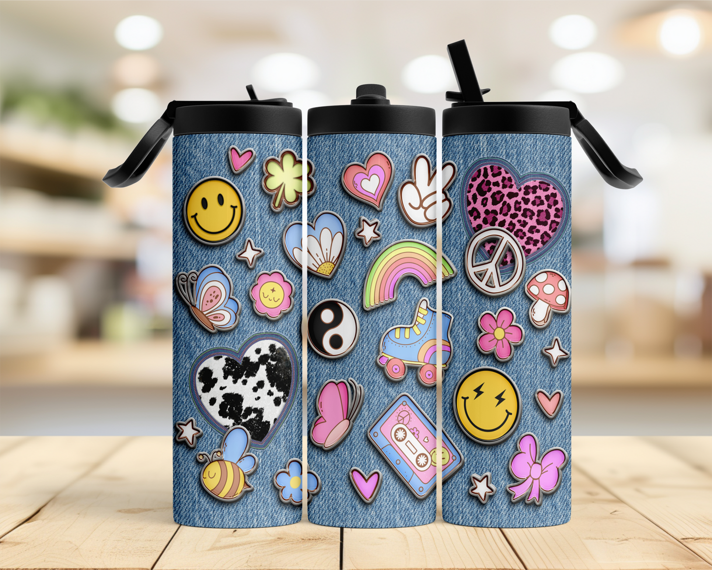 Retro Pins 20oz Tumbler