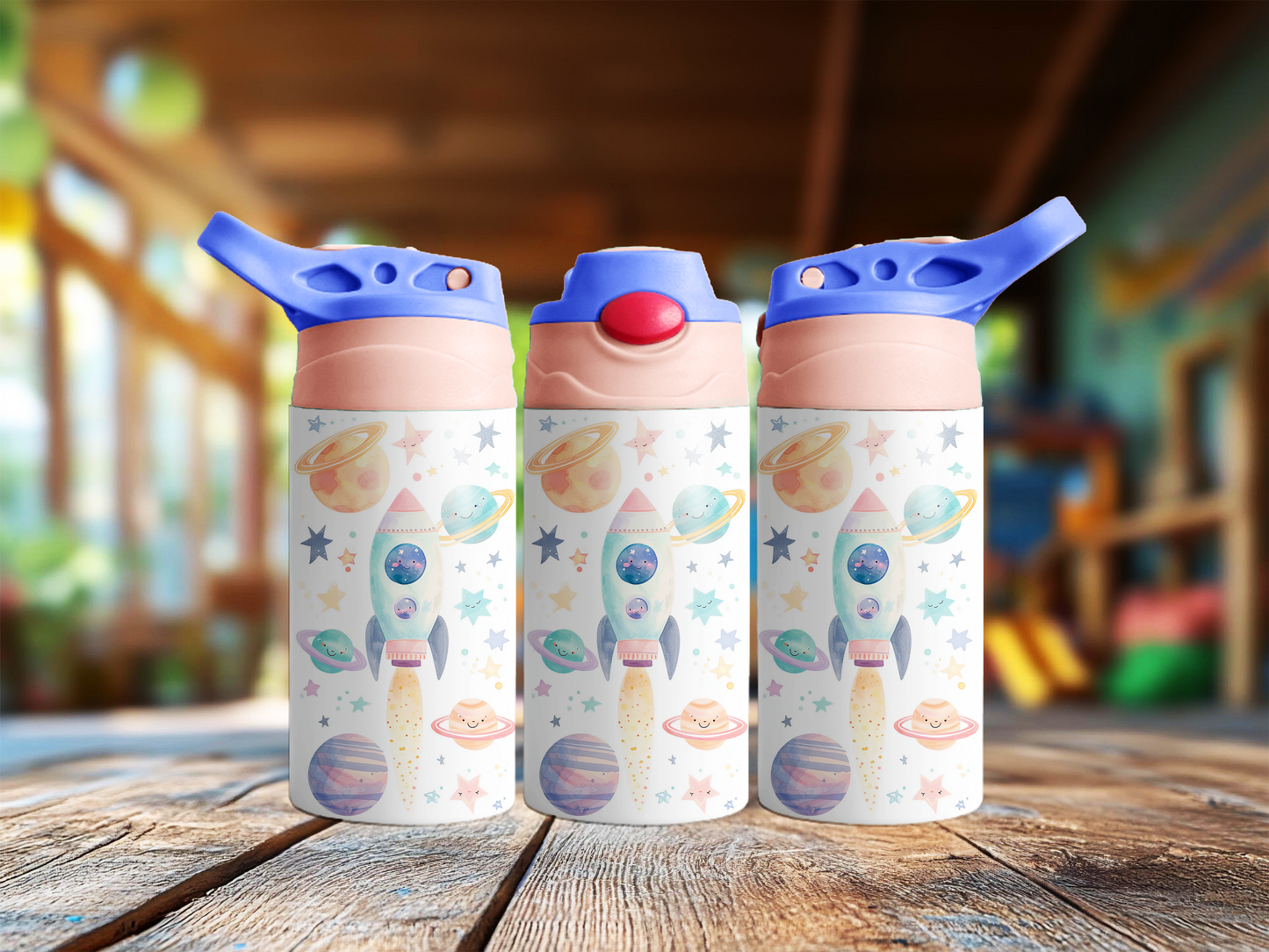 Rocket Ship Children's Tumbler