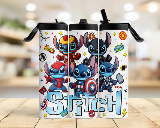Stitch Superhero 20oz Tumbler