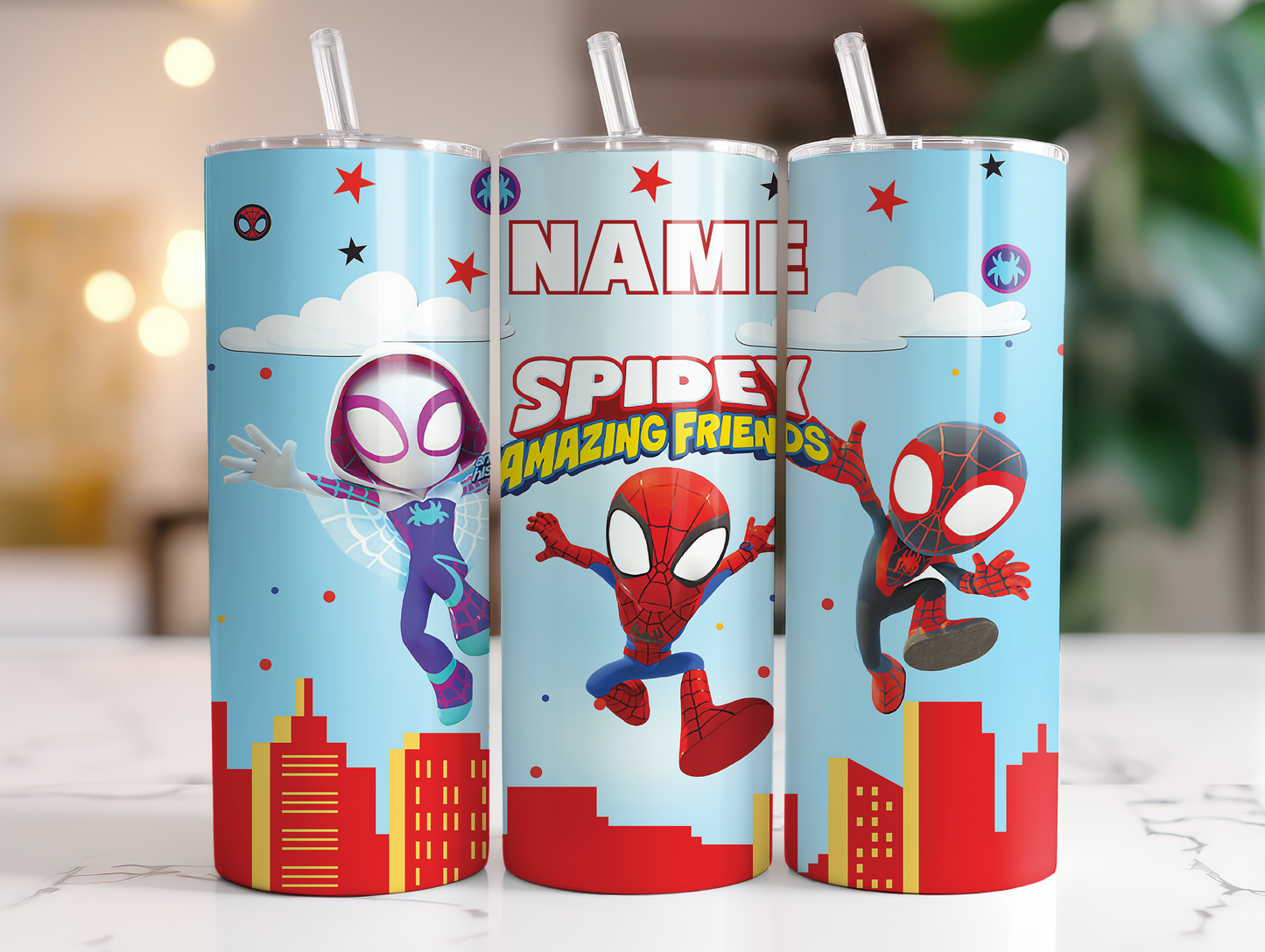 Spider & Friends Sports Tumbler