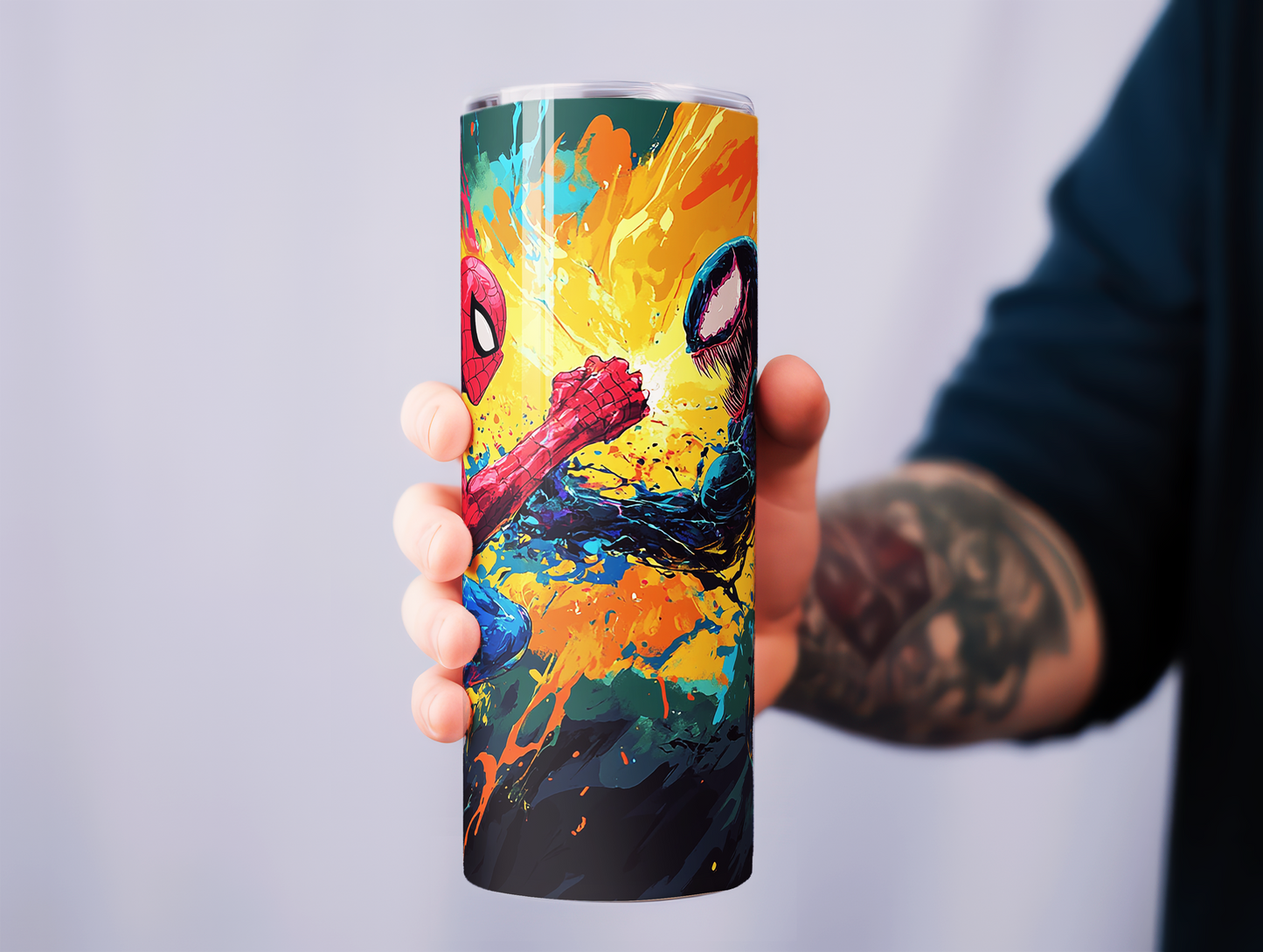 Spider Man & Venom Tumbler