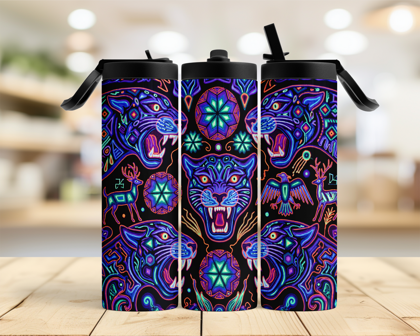 Jaguar Heads 20oz Sports Tumbler