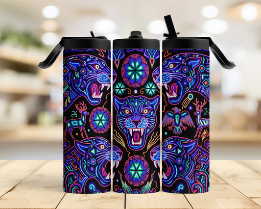 Jaguar Heads 20oz Sports Tumbler