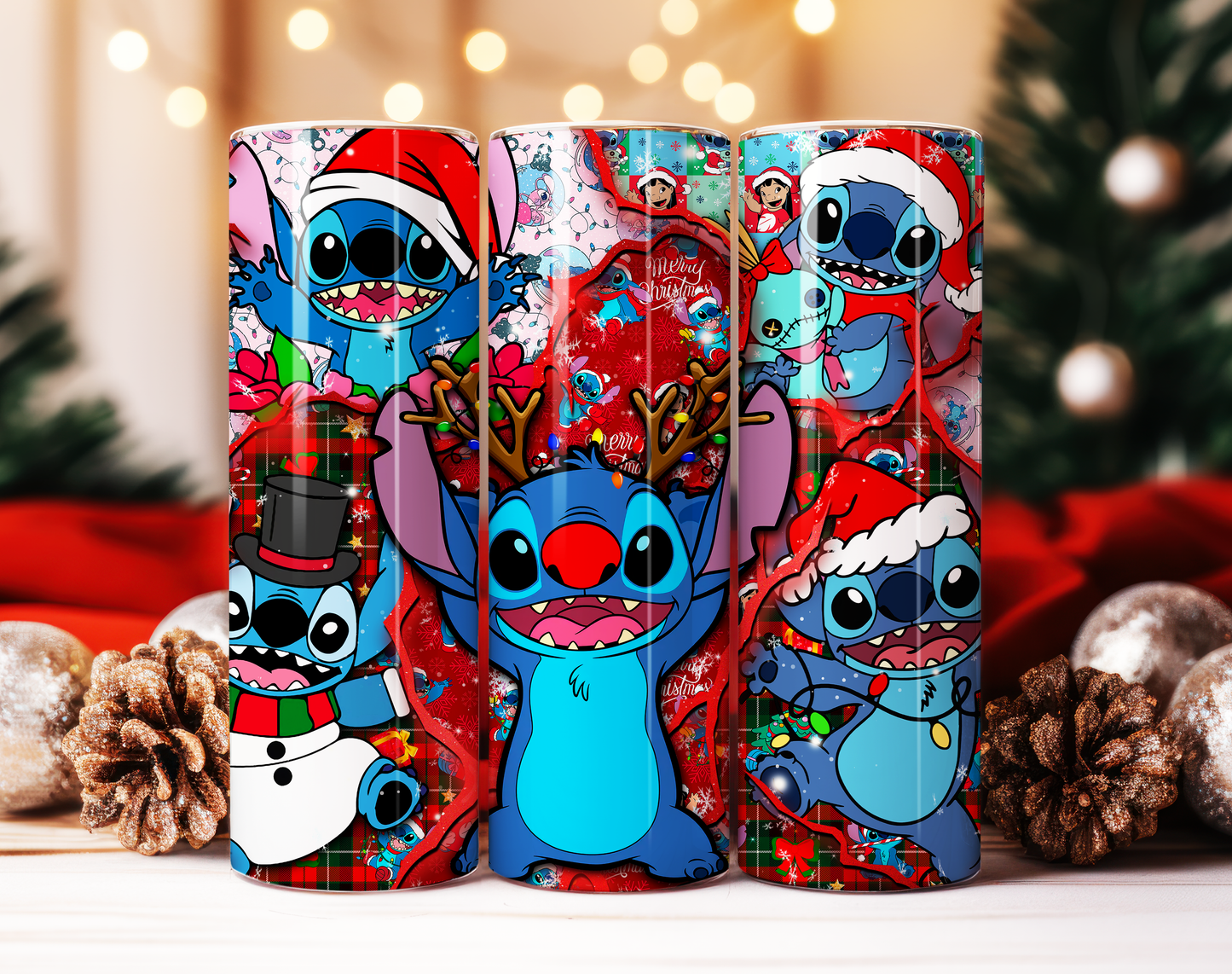 Stitch Christmas Tumbler