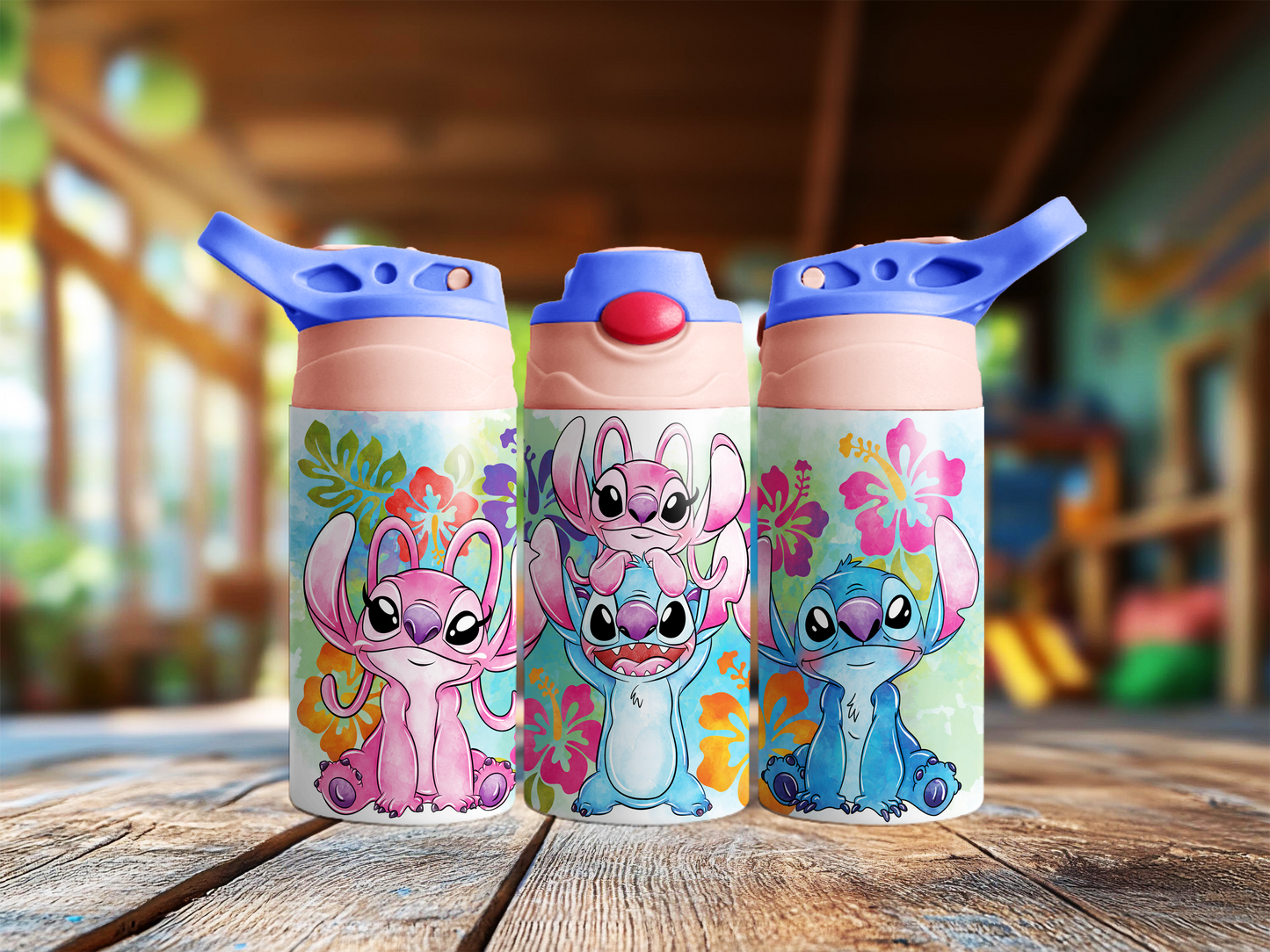 Stitch & Angel Children's Tumbler