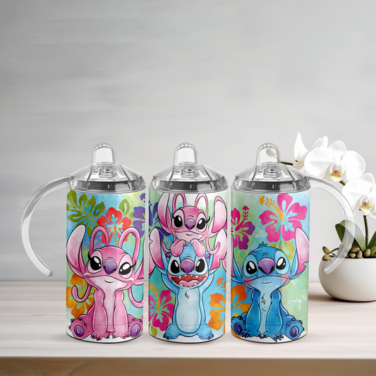 Stitch & Angel Sippy Tumbler