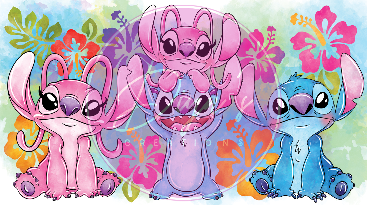 Stitch & Angel Children's Tumbler