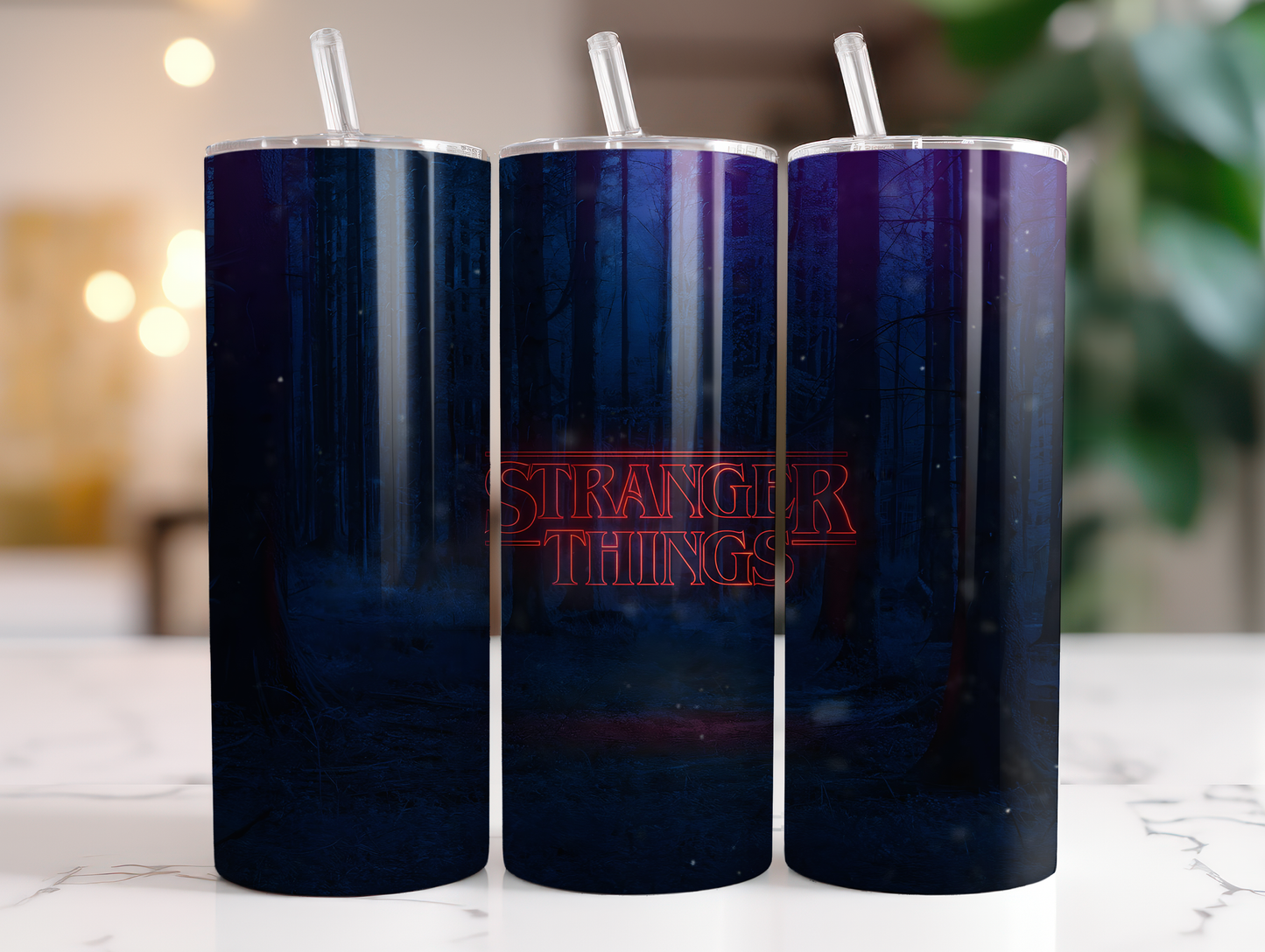 Stranger Things 20oz Sliding Lid Tumblers