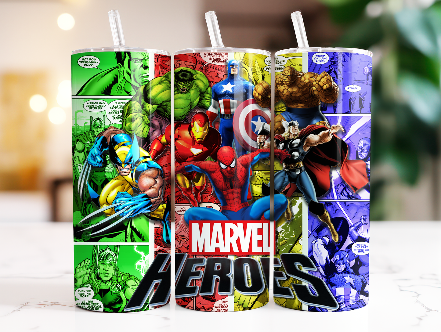 Superhero Sports Tumbler