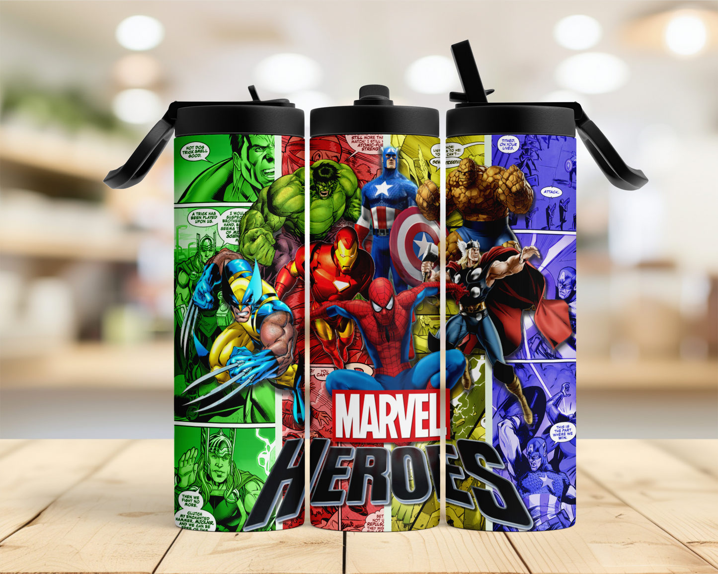 Superhero Sports Tumbler