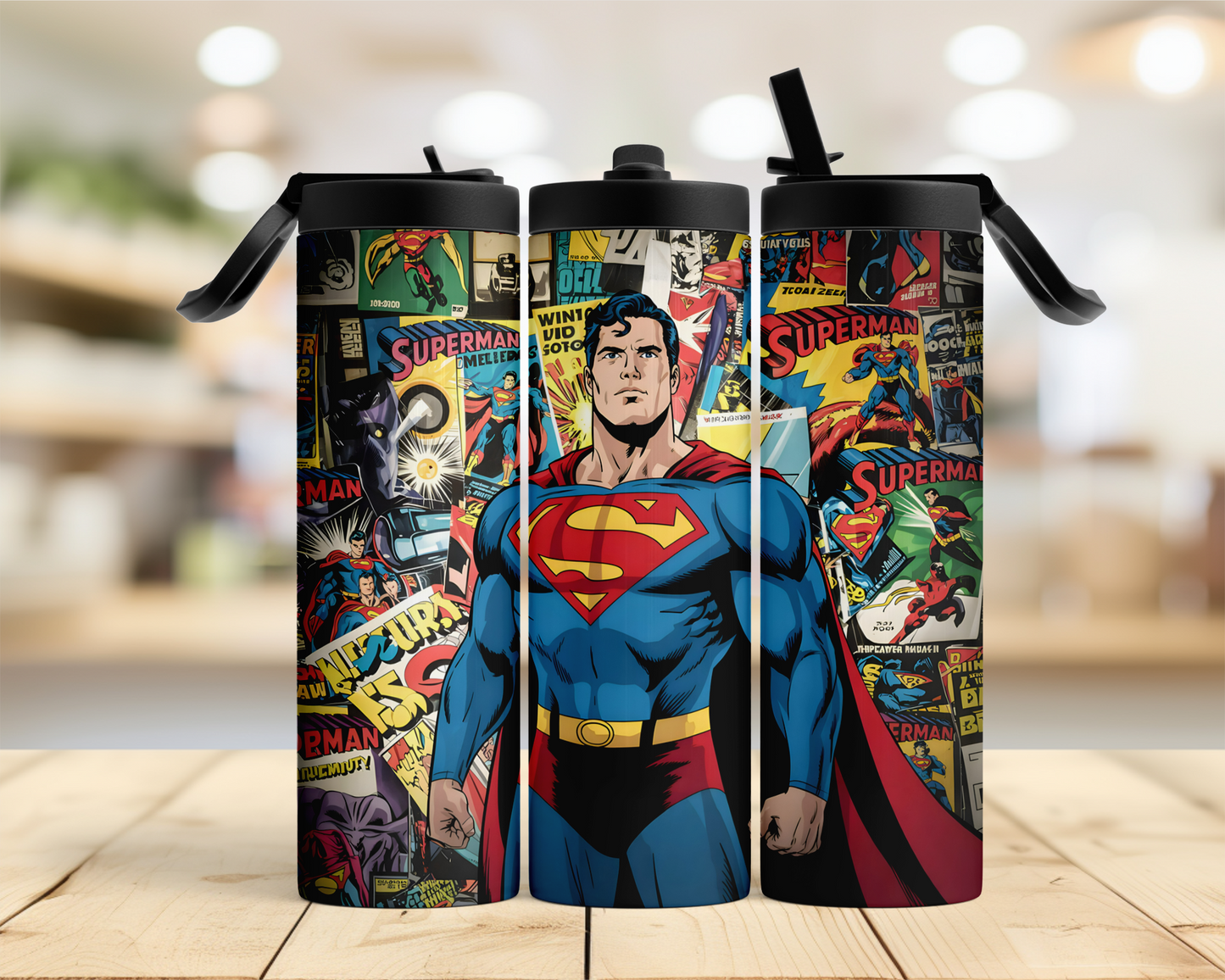 Superman Comic 20oz Tumbler