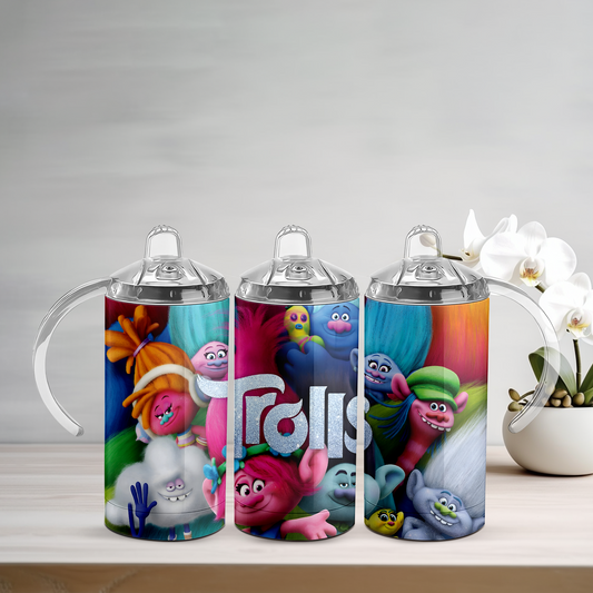 Trolls Sippy Tumbler (Silver)