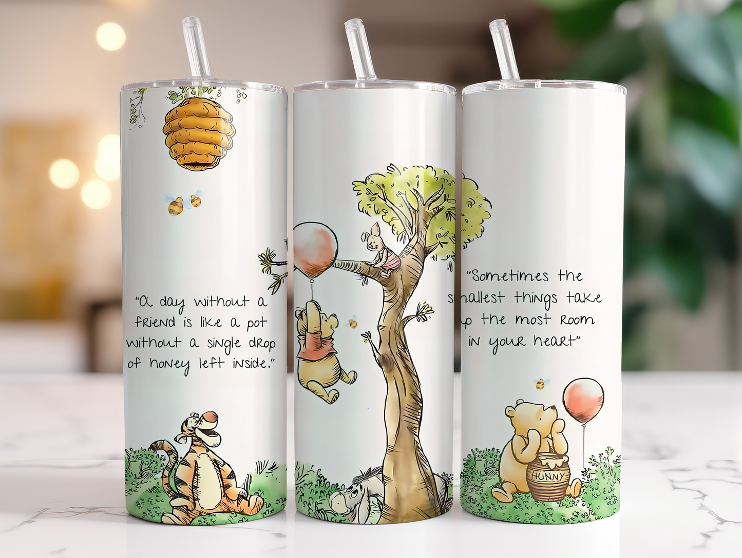 Winnie The Pooh Friendship 20oz Tumbler