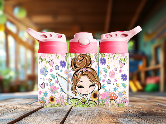 Fairy (Brunette) Children's Tumbler Description