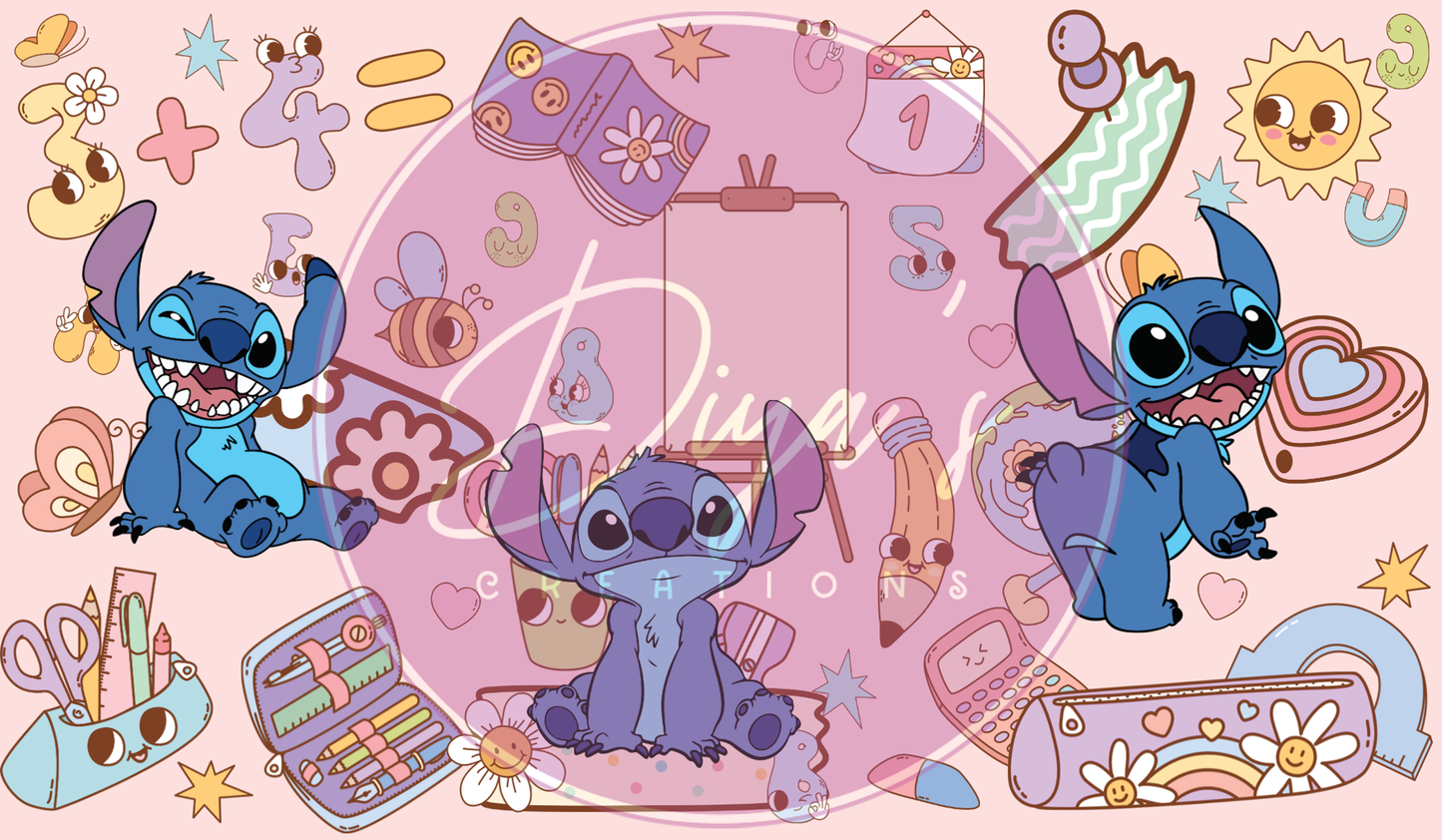 Stitch At School Children's Tumbler